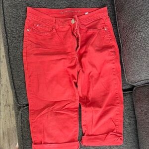 Women's coral capri